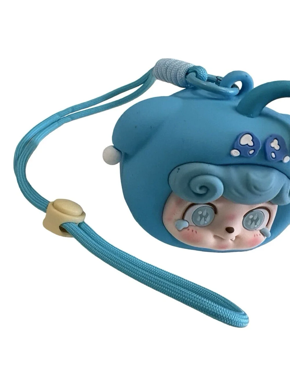 Jotoys Q.Kid Emotional Monsters Series Blind Box Rubber Earphone Bag Sadness